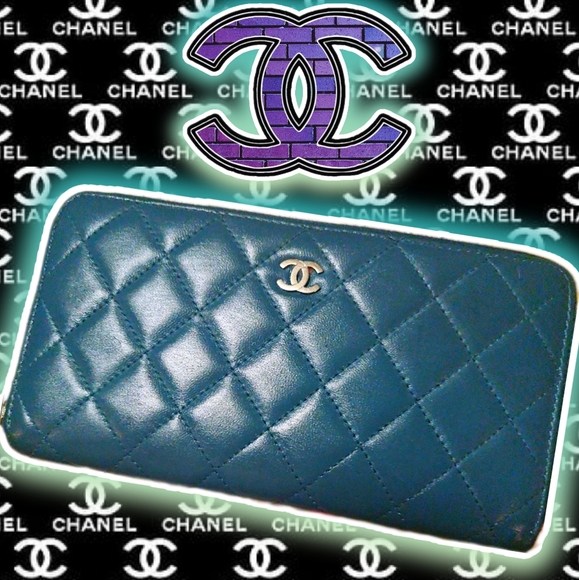 LOW START⭐️Chanel Quilted Long Wallet - Picture 1 of 6